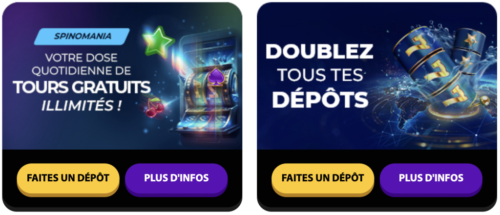 Bonus de bienvenue Gratorama